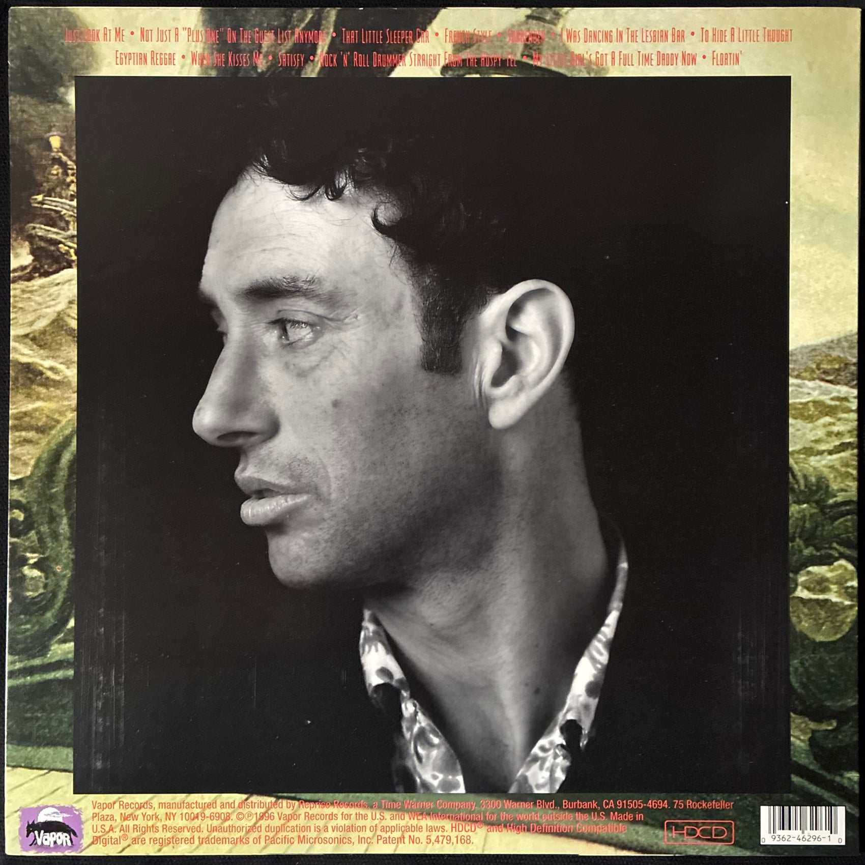JONATHAN RICHMAN - SURRENDER TO JONATHAN! (USED VINYL 1996 US M-/M-)