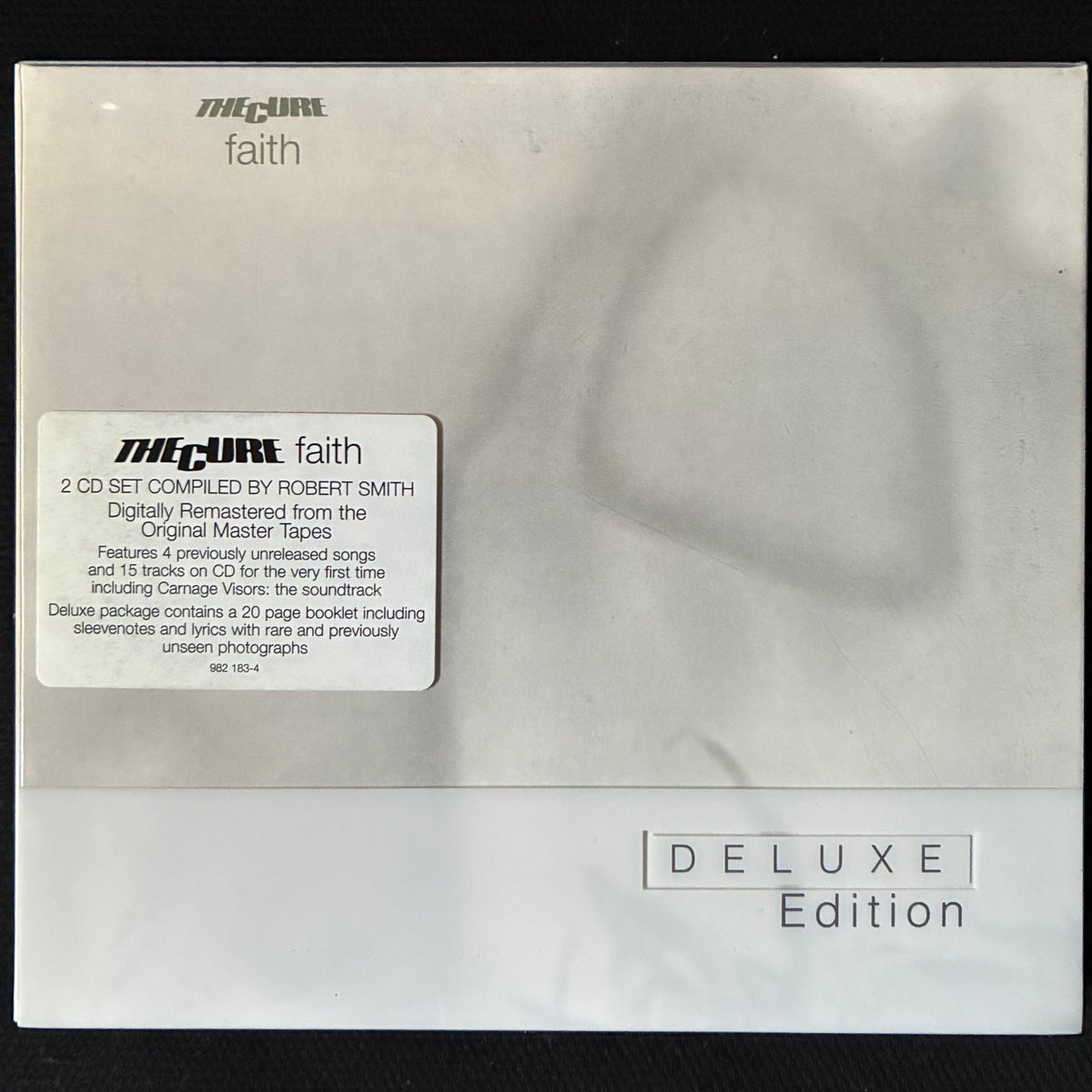 CURE - FAITH : DELUXE EDITION (2CD) (USED CD 2005 EU M-/M-)