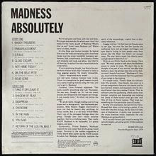 Load image into Gallery viewer, MADNESS - ABSOLUTELY (USED VINYL 1980 AUS M-/EX-)
