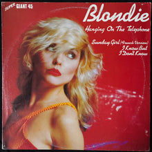 Load image into Gallery viewer, BLONDIE - HANGING ON THE TELEPHONE (GLOW IN THE DARK VINYL) (12") (USED VINYL 1979 AUS EX+/VG+)
