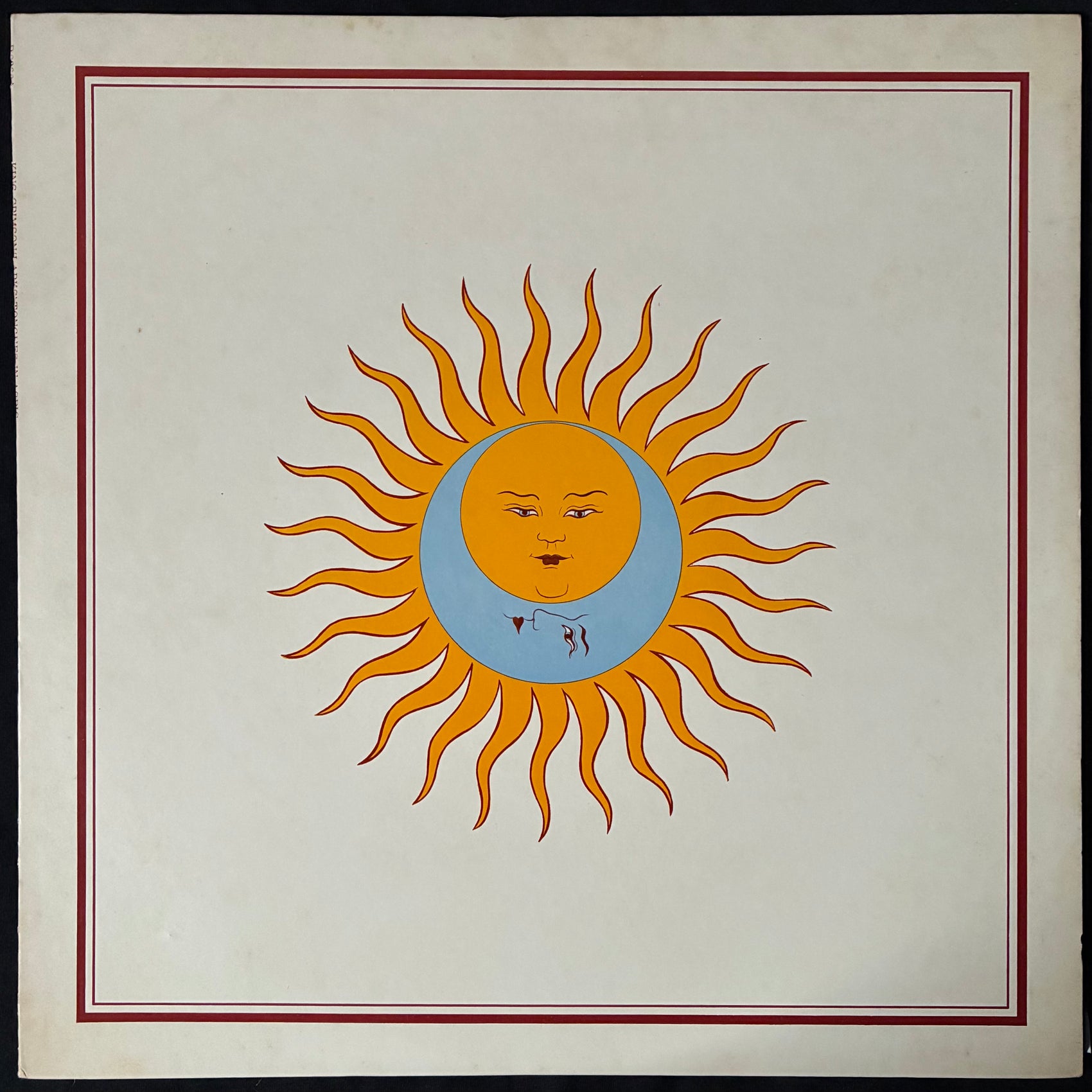 KING CRIMSON - LARKS TONGUE IN ASPIC (USED VINYL 1973 JAPAN M-/EX)