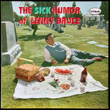 Load image into Gallery viewer, LENNY BRUCE - THE SICK HUMOUR OF LENNY BRUCE (USED VINYL 1984 UK M-/M-)
