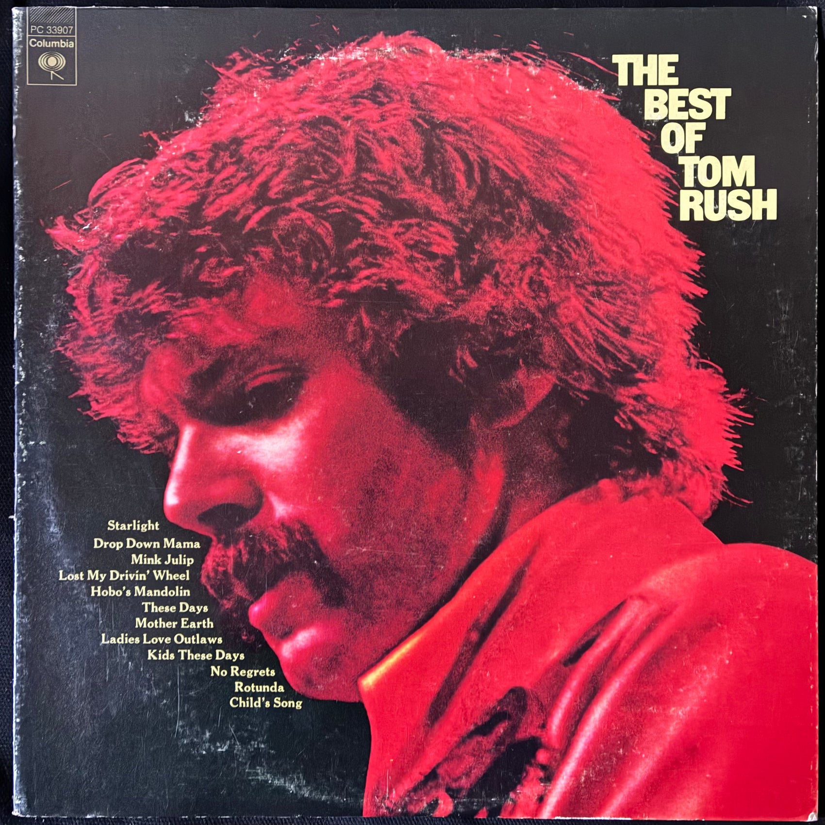 TOM RUSH - THE BEST OF TOM RUSH (PROMO) (USED VINYL 1976 US EX+/EX)