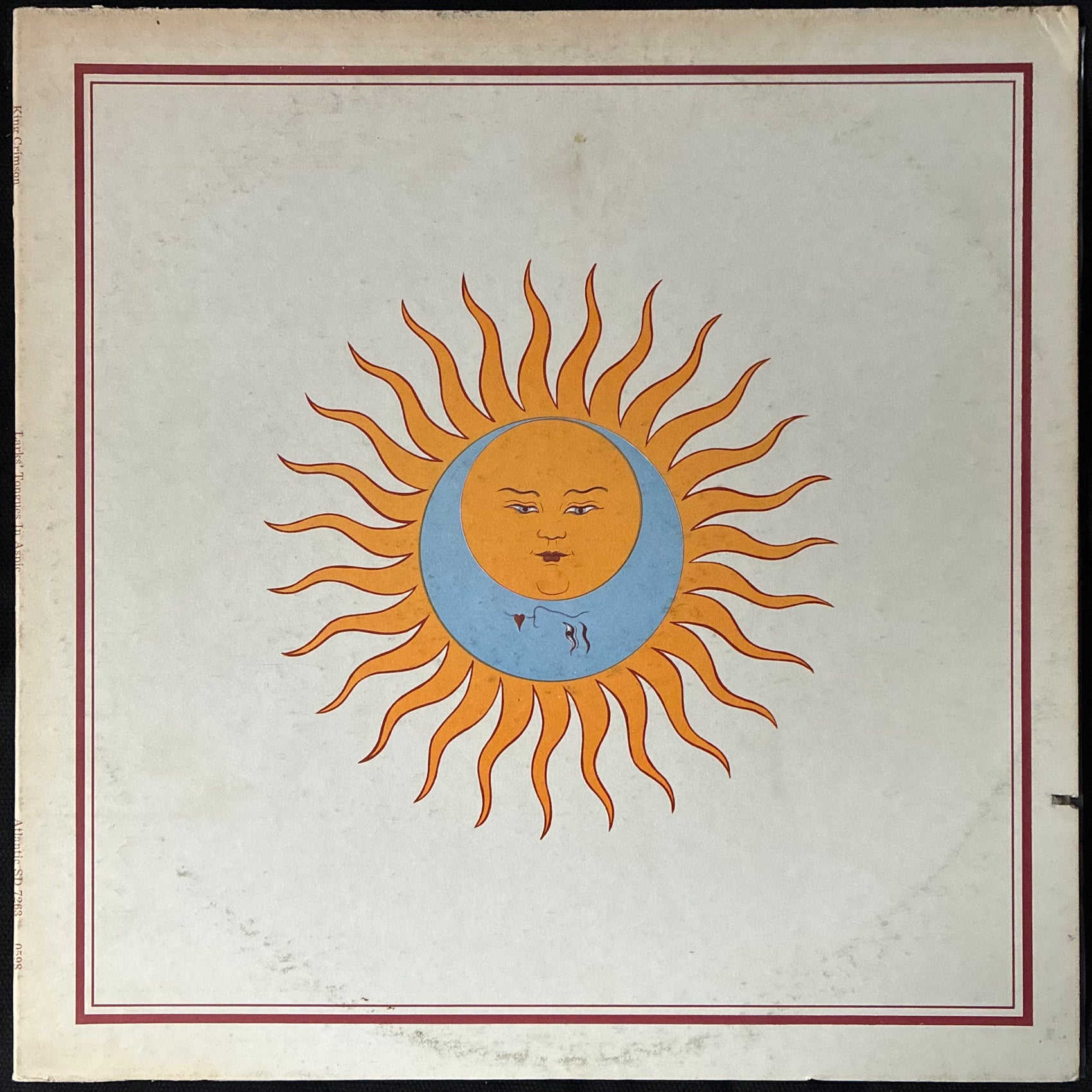KING CRIMSON - LARKS' TONGUE IN ASPIC (USED VINYL 1973 US EX+/EX-)