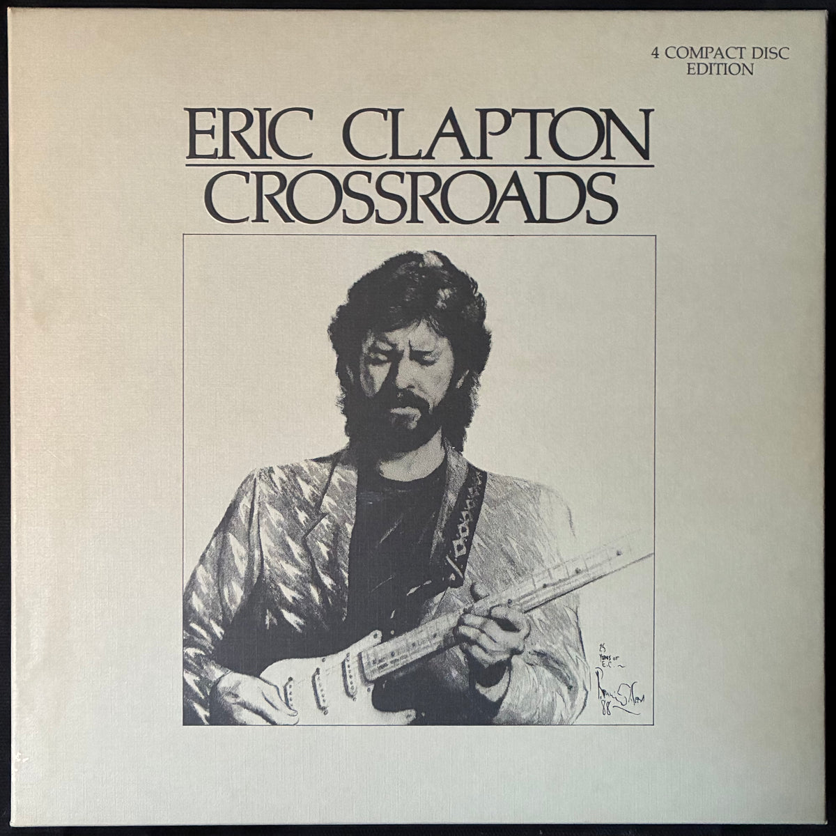ERIC CLAPTON - CROSSROADS (4CD BOX SET) (USED CD 1988 EU M-/M-)