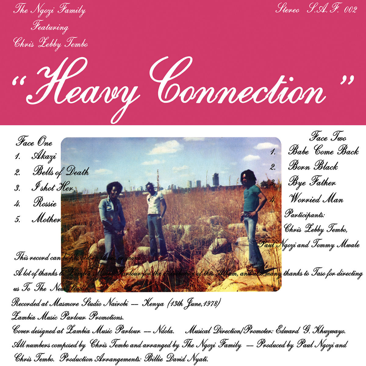 NGOZI FAMILY - HEAVY CONNECTION VINYL