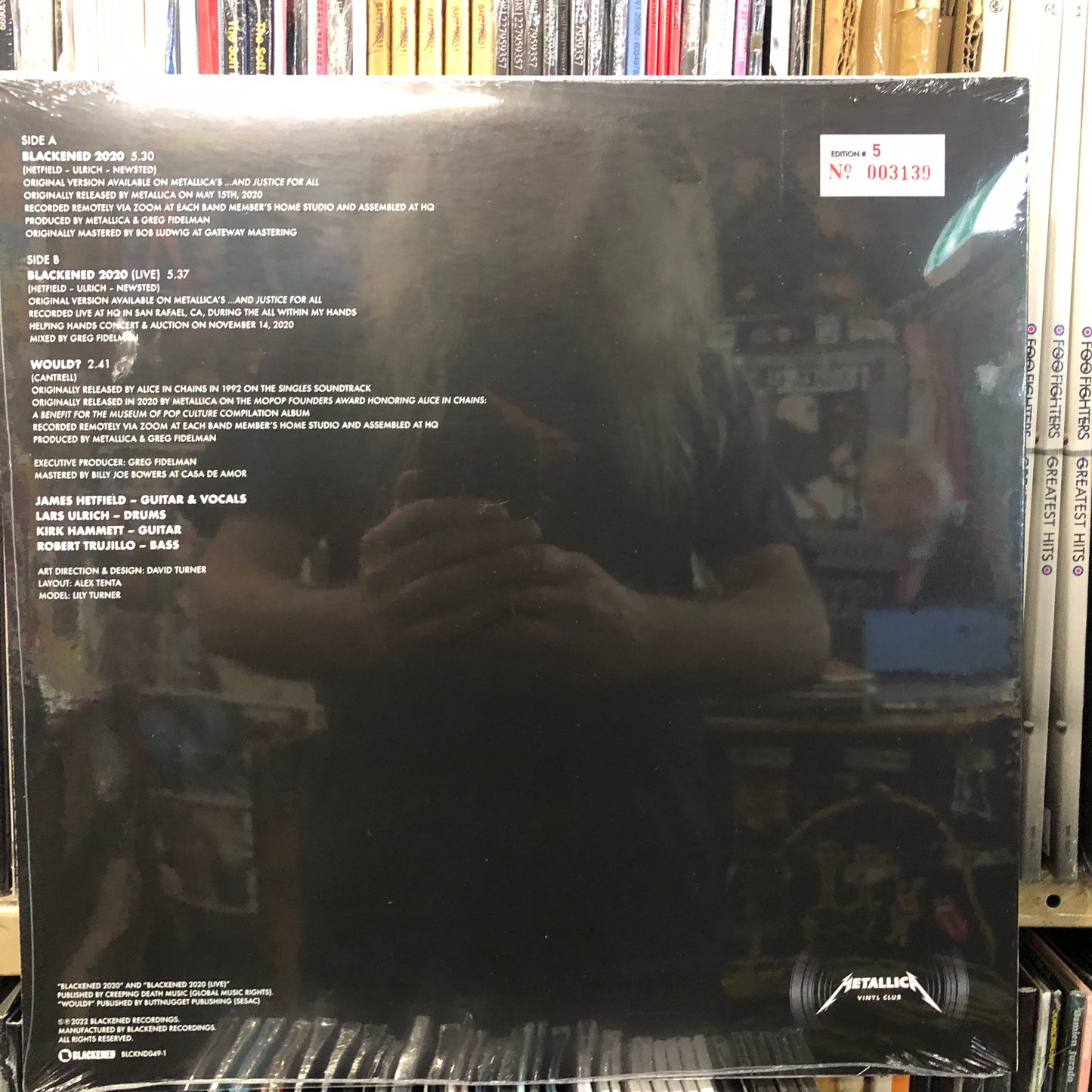 METALLICA - BLACKENED 2020
