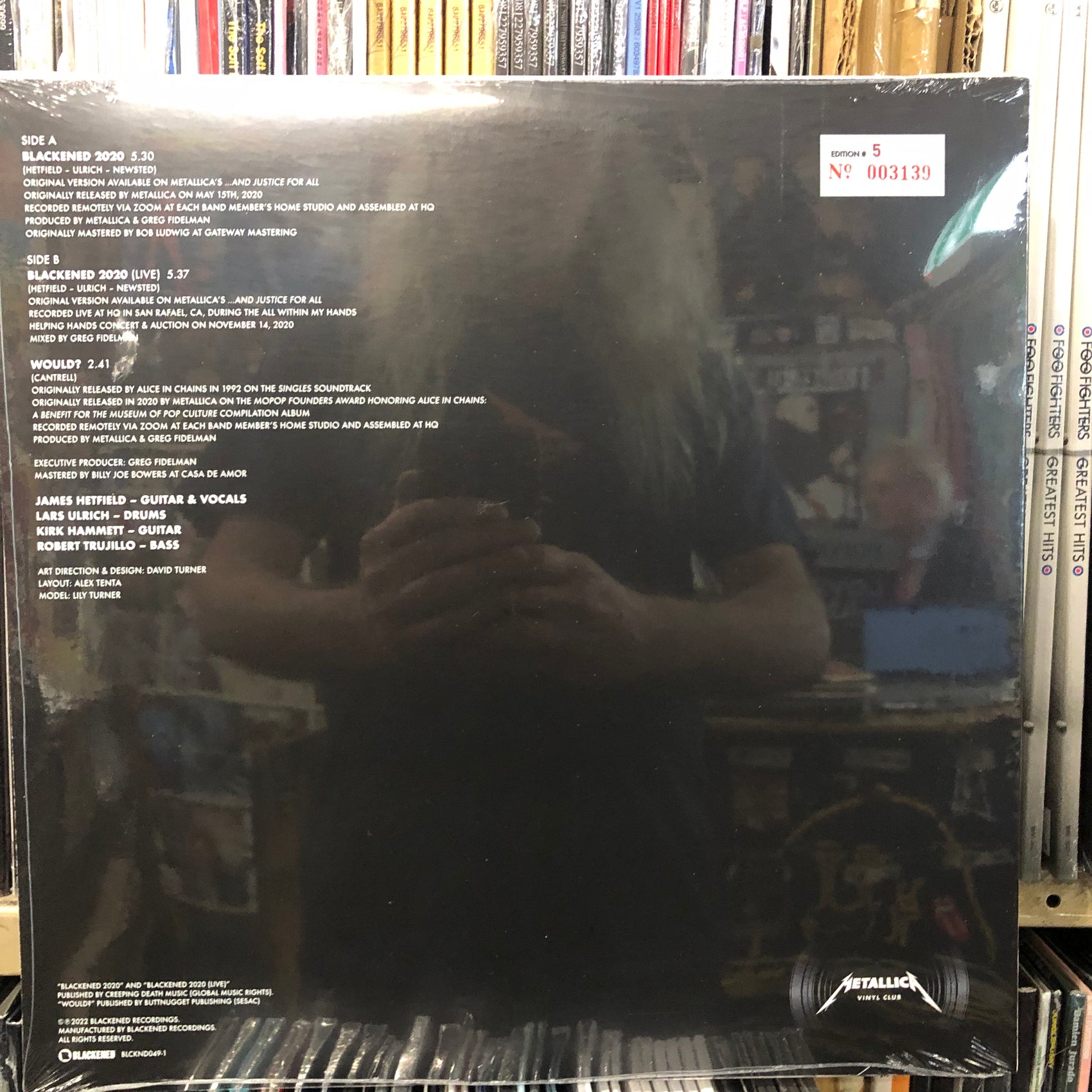 METALLICA - BLACKENED 2020