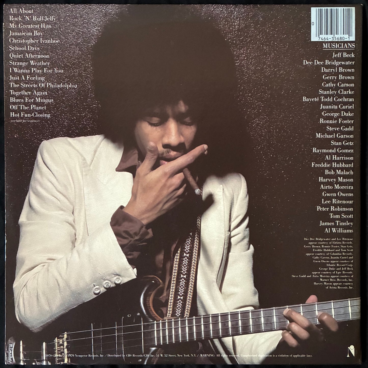 STANLEY CLARKE - I WANNA PLAY FOR YOU (2LP) (USED VINYL 1979 US M-/EX+)