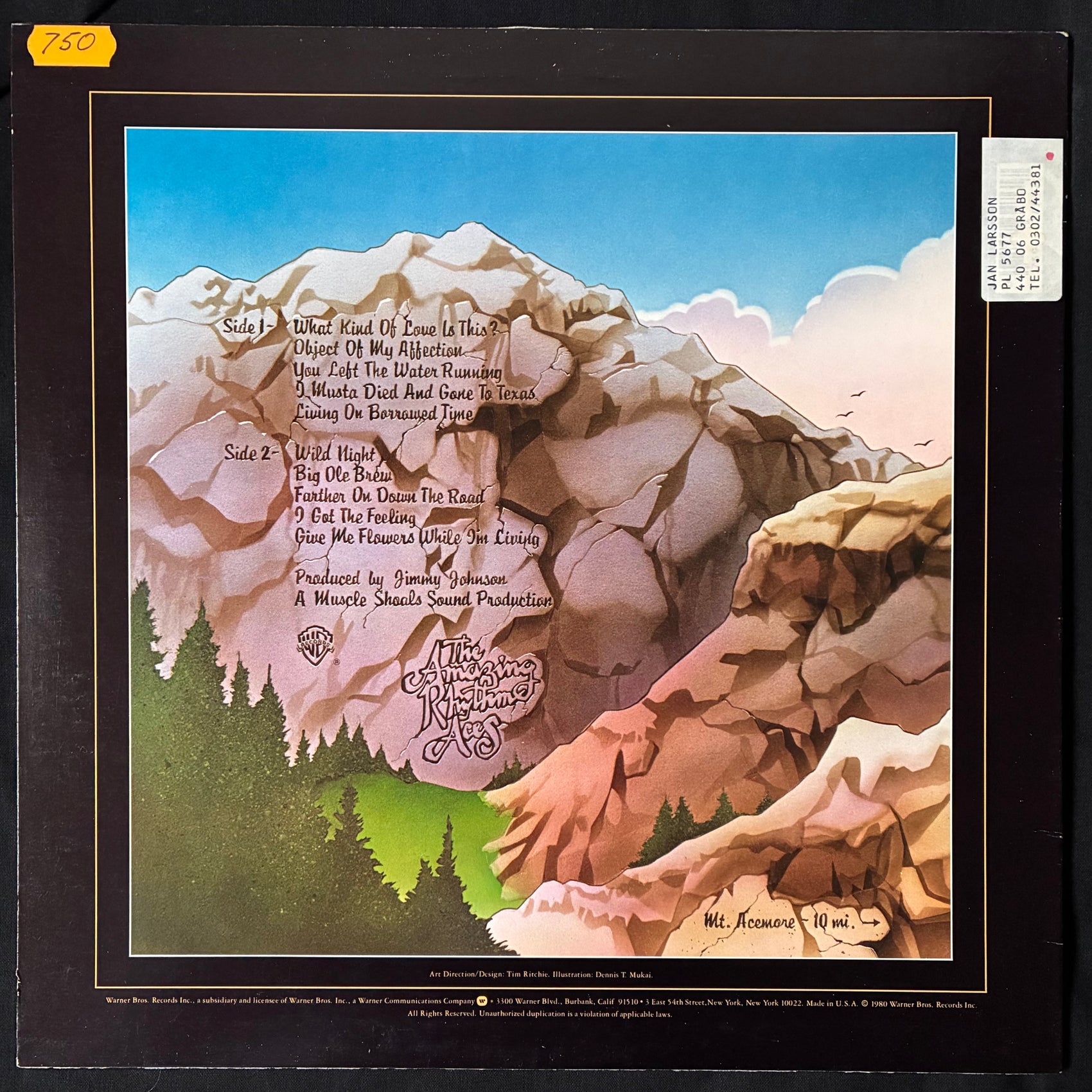 AMAZING RHYTHM ACES - HOW THE HELL DO YOU SPELL RYTHUM? (USED VINYL 1980 US M-/EX+)