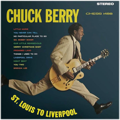 CHUCK BERRY - ST LOUIS TO LIVERPOOL (CHESS RECORDS PRESSING) VINYL