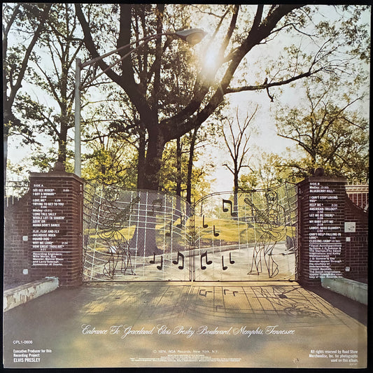 ELVIS PRESLEY - RECORDED LIVE ON STAGE IN MEMPHIS (USED VINYL 1977 AUS M-/M-)