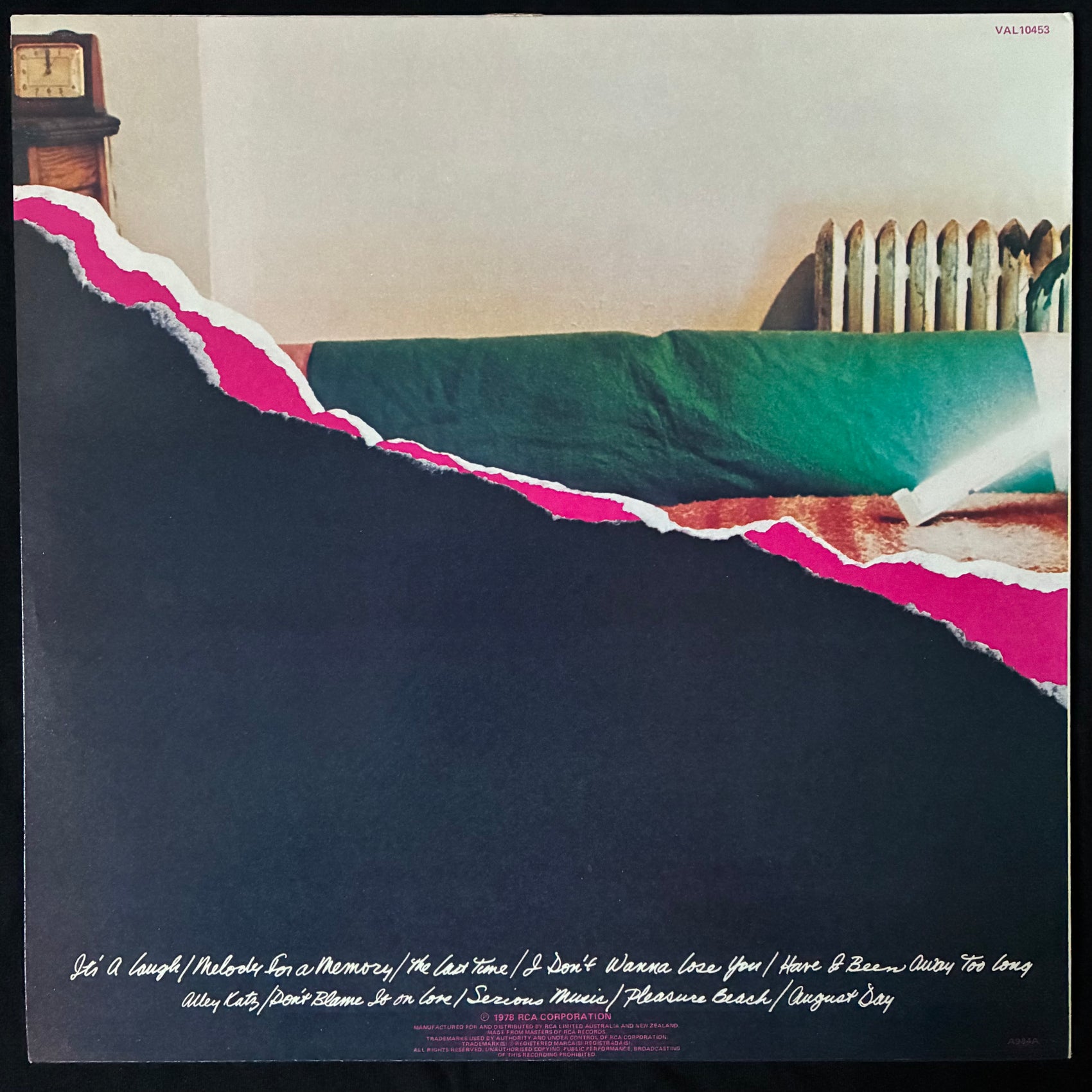 DARYL HALL & JOHN OATES - ALONG THE RED LEDGE (USED VINYL 1978 AUS M-/EX+)