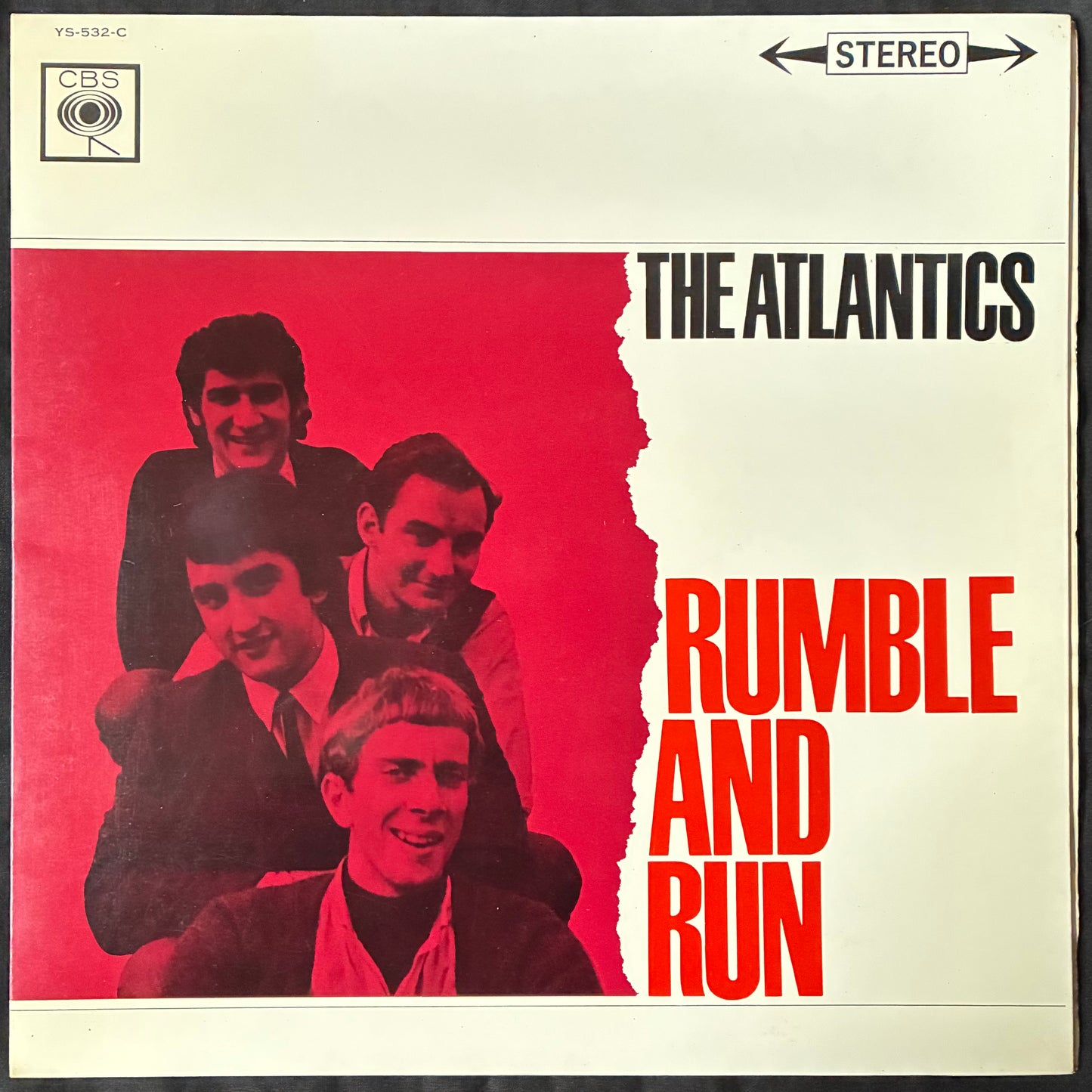 ATLANTICS - RUMBLE AND RUN (USED VINYL 1965 JAPAN M-/EX)