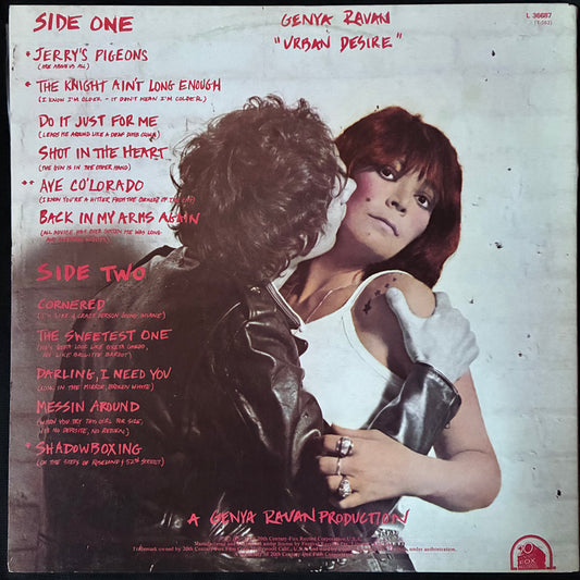 GENYA RAVAN - URBAN DESIRE (USED VINYL 1978 AUS EX+/EX+)