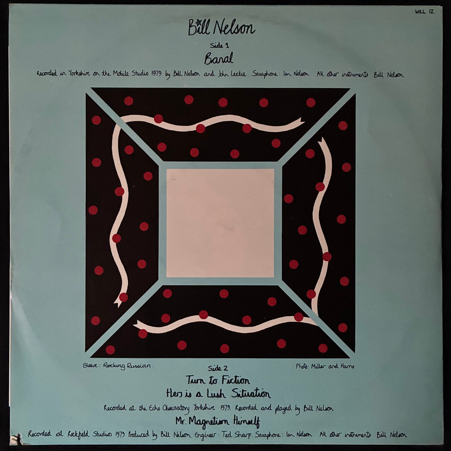 BILL NELSON - BANAL (12" EP) (USED VINYL 1981 UK M-/EX)