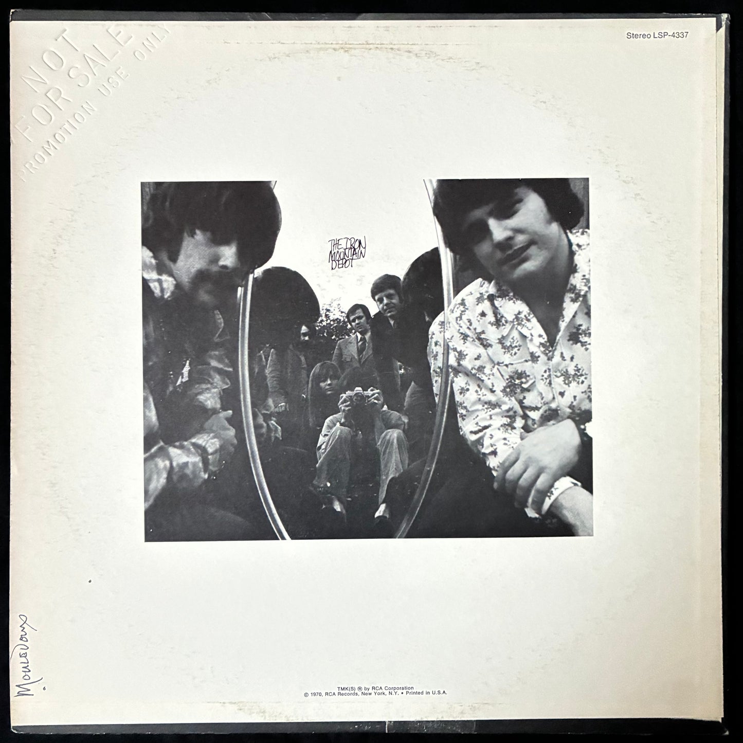 JOHN HARTFORD - IRON MOUNTAIN DEPOT (PROMO) (USED VINYL 1970 US M-/EX)