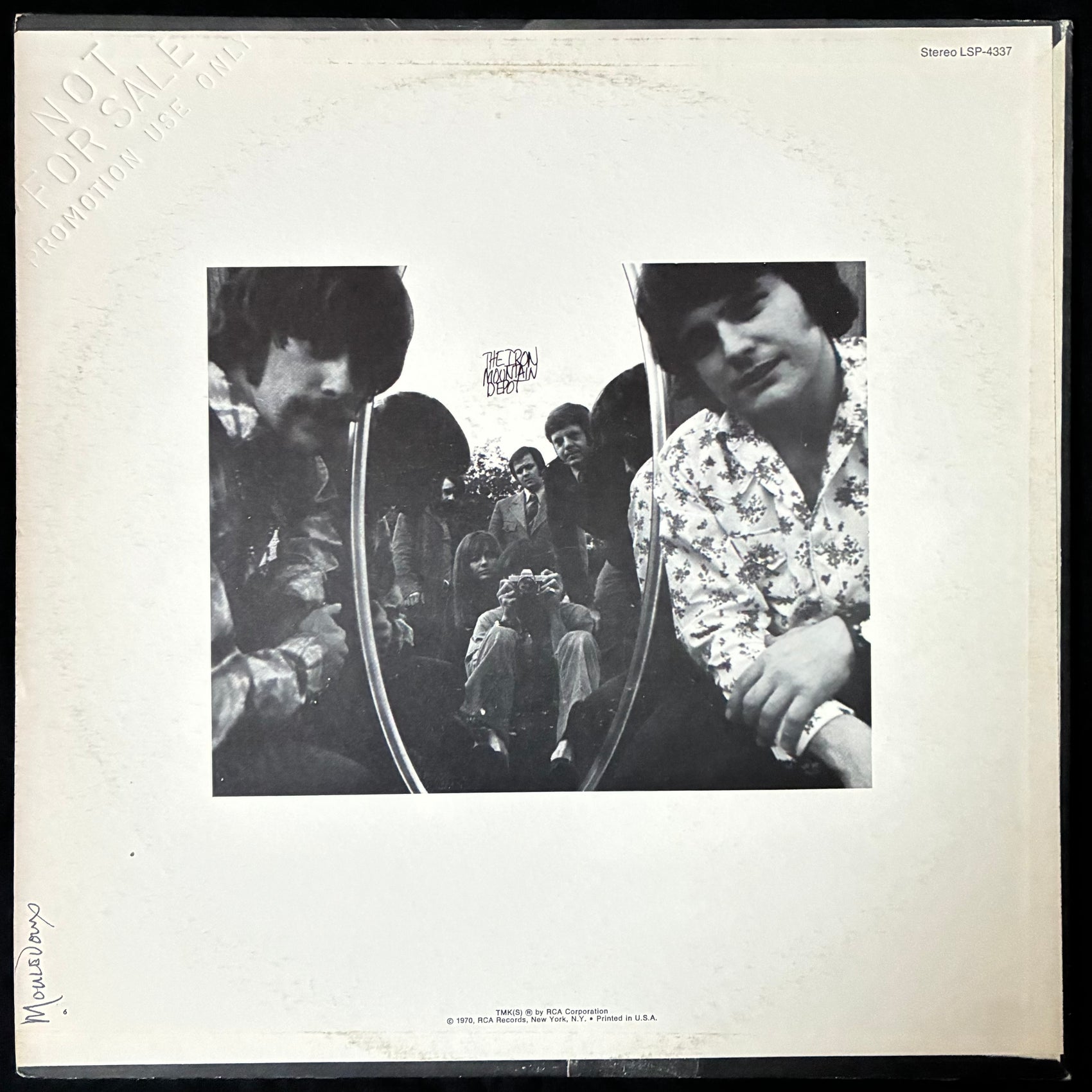 JOHN HARTFORD - IRON MOUNTAIN DEPOT (PROMO) (USED VINYL 1970 US M-/EX)