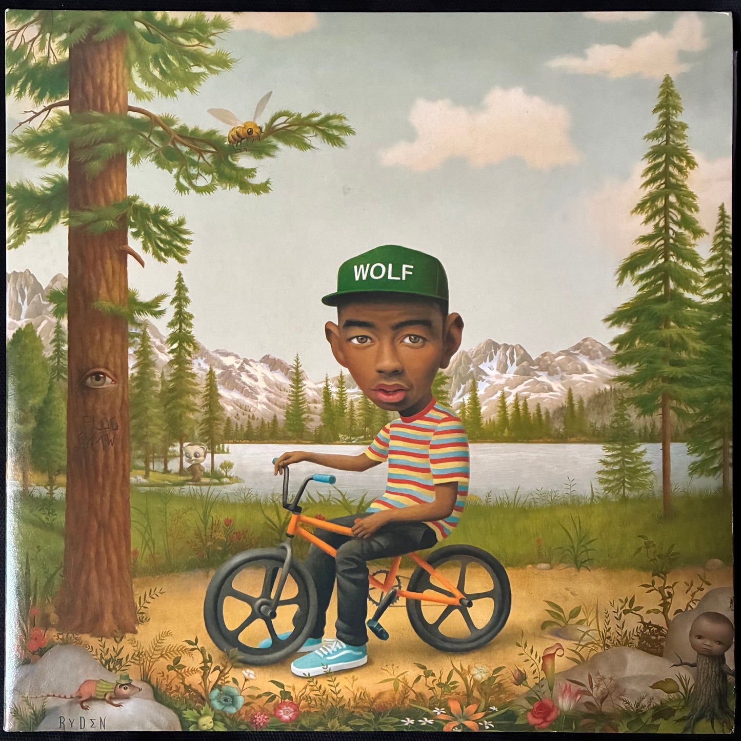 TYLER THE CREATOR - WOLF (PINK COLOURED) (2LP) (USED VINYL 2014 EU M-/EX+)