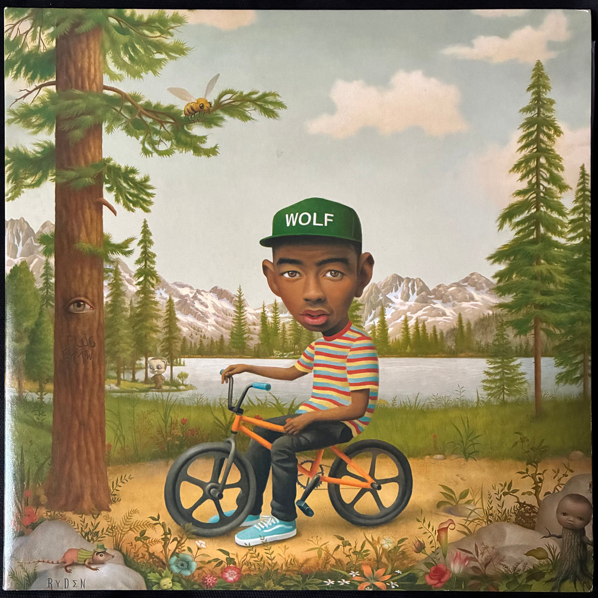 TYLER THE CREATOR - WOLF (PINK COLOURED) (2LP) (USED VINYL 2014 EU M-/EX+)