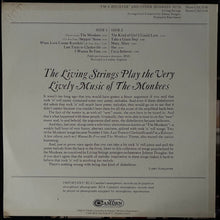 Load image into Gallery viewer, MONKEES - THE LIVING STRINGS PLAY THE VERY LIVELY MUSIC OF THE MONKEES (USED VINYL 1967 US EX+/EX+)
