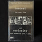 CURE - CONCERT (THE CURE LIVE) AND CURIOSITY (CURE ANOMALIES 1977-1984) (USED CASSETTE 1984 NETHERLANDS)