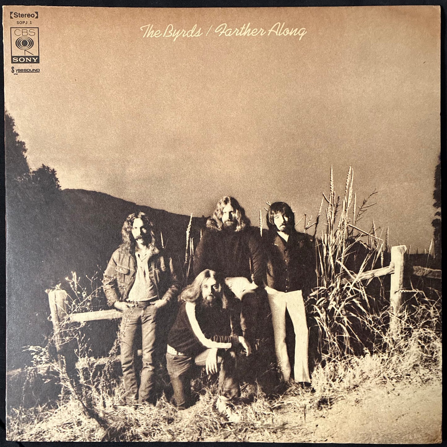 BYRDS - FARTHER ALONG (USED VINYL 1971 JAPAN M-/M-)