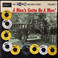 VARIOUS ARTISTS - A MAN'S GOTTA BE A MAN! (USED VINYL 1998 U.S. M-/M-)