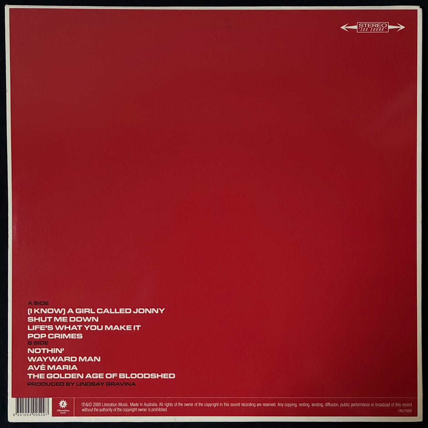 ROWLAND S. HOWARD - POP CRIMES (LP+CD+POSTER) (FIRST PRESSING) (USED VINYL 2009 AUS M-/M-)