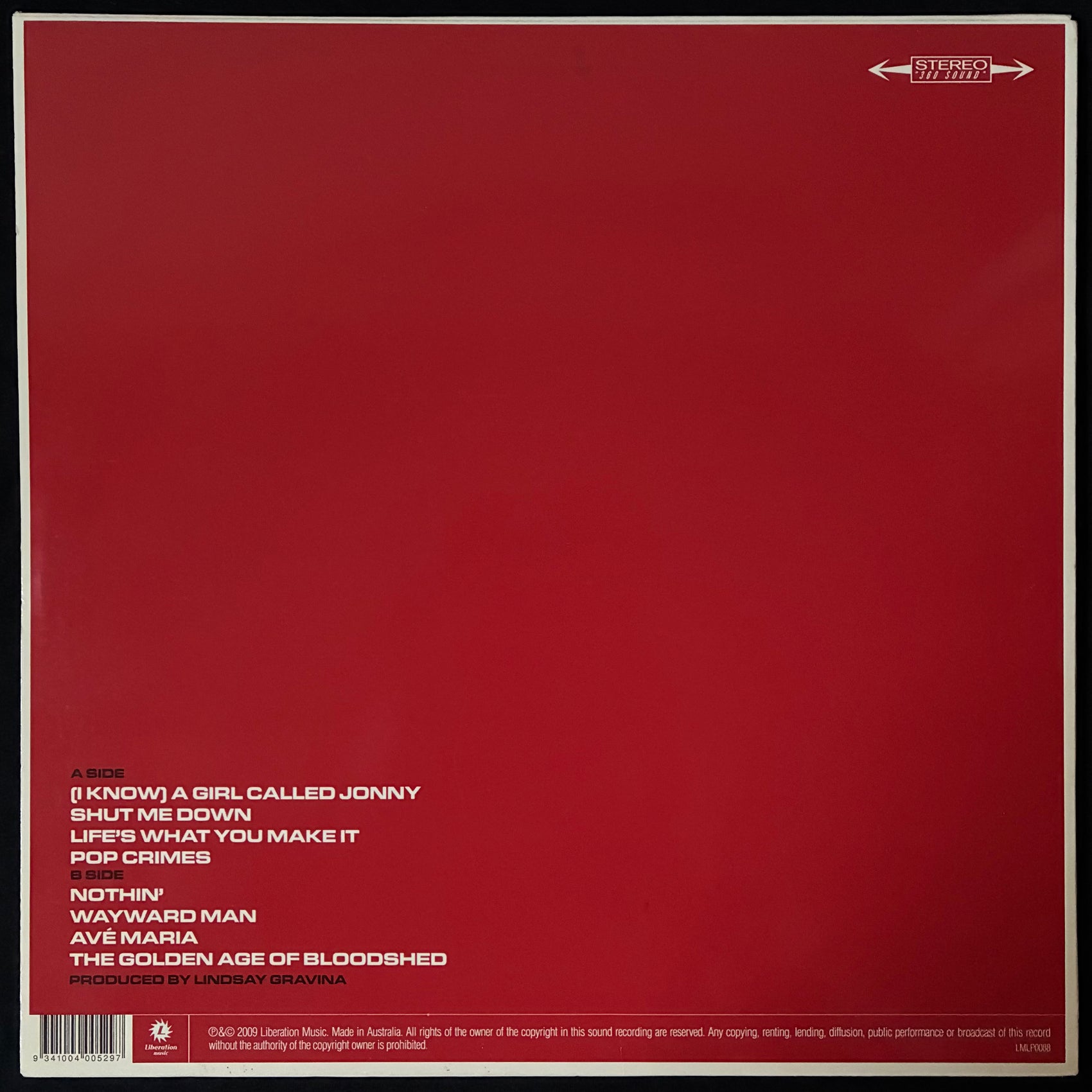 ROWLAND S. HOWARD - POP CRIMES (LP+CD+POSTER) (FIRST PRESSING) (USED VINYL 2009 AUS M-/M-)