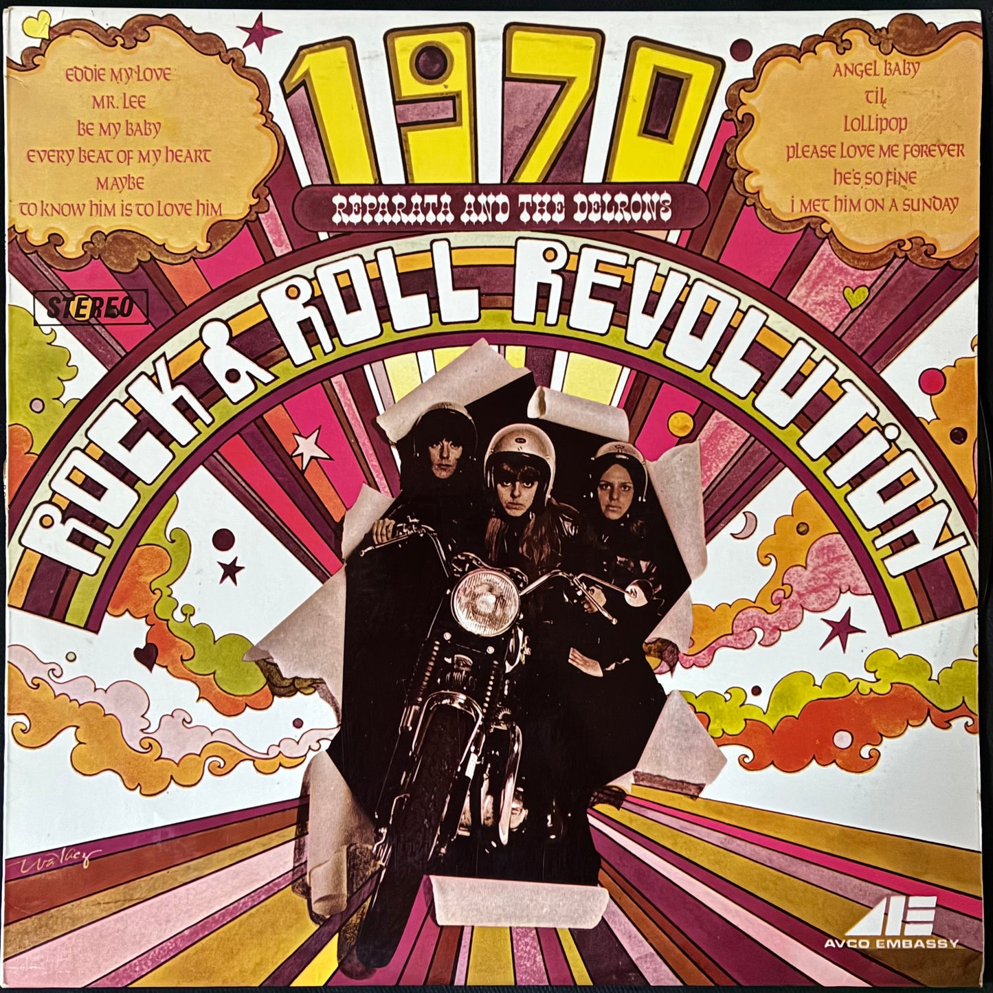 REPARTA AND THE DELRONS - ROCK & ROLL REVOLUTION (USED VINYL 1970 AUS M-/EX)