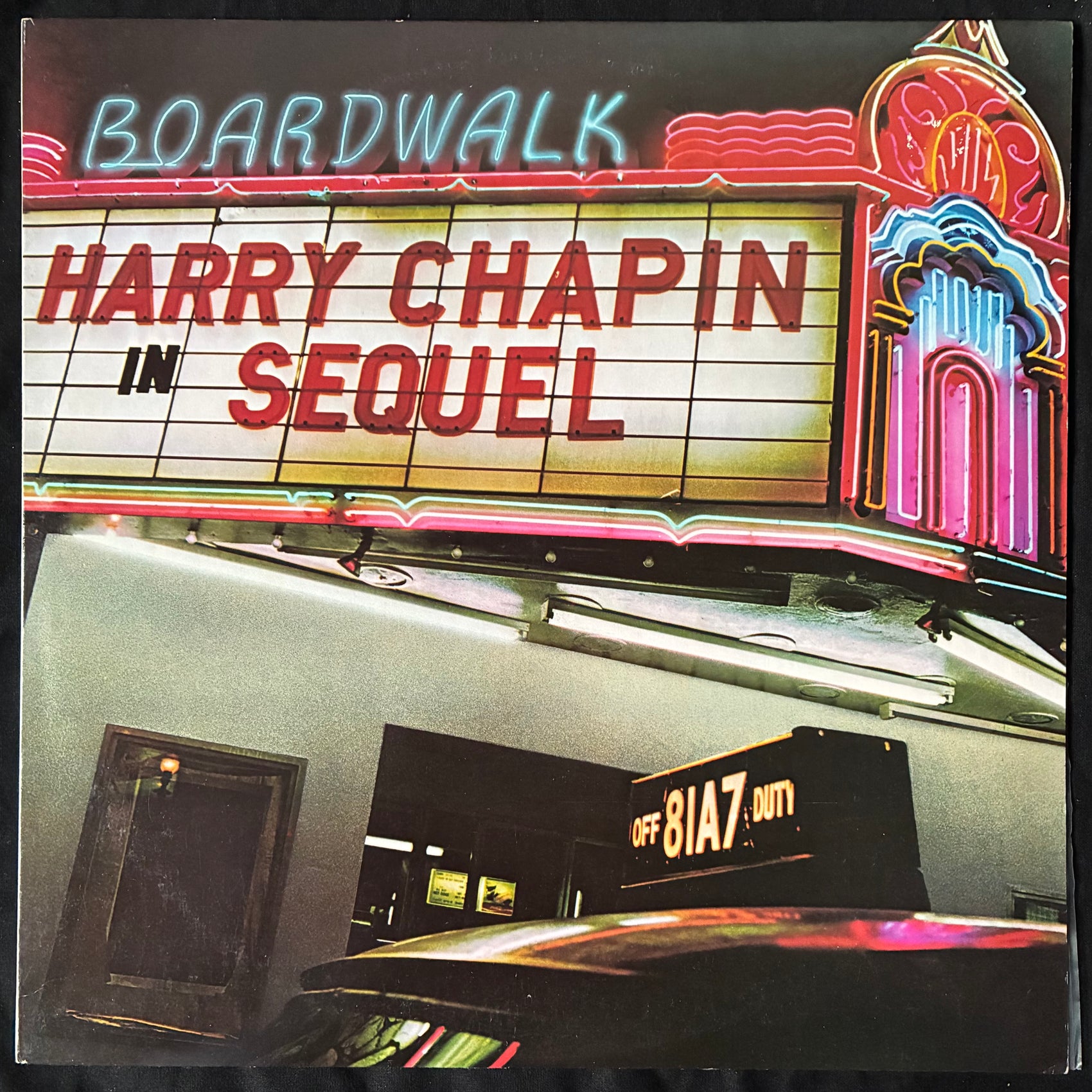 HARRY CHAPIN - SEQUEL (USED VINYL 1980 AUS M-/M-)