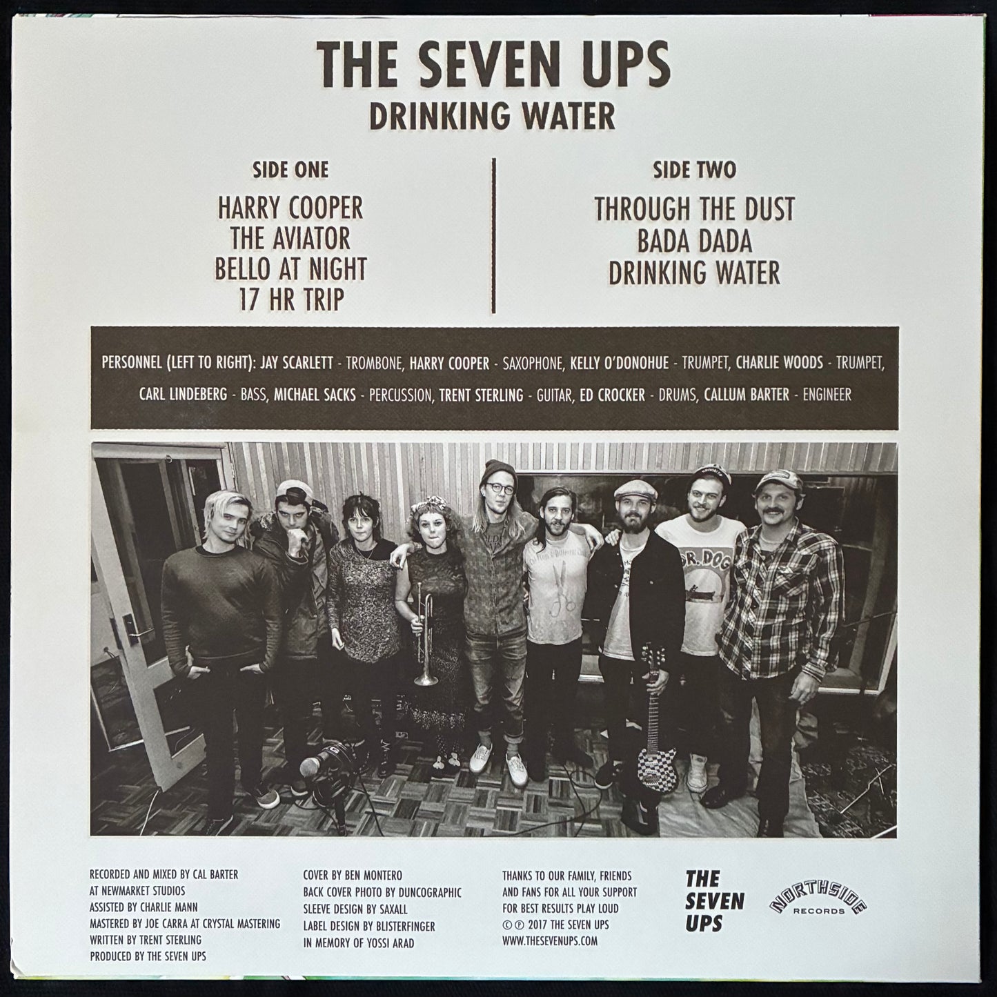 SEVEN UPS - DRINKING WATER (USED VINYL 2017 AUS M-/M-)