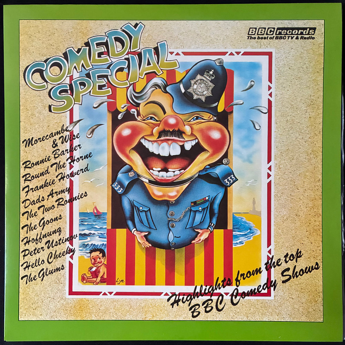 VARIOUS ARTISTS - THE BBC COMEDY ALBUM (6LP BOX SET) (USED VINYL 1976 AUS M-/M-)