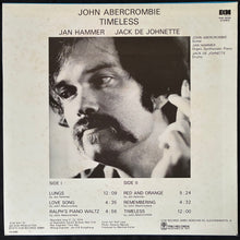 Load image into Gallery viewer, JOHN ABERCROMBIE - TIMELESS (USED VINYL 1975 JAPAN M-/EX)
