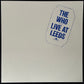 WHO - LIVE AT LEEDS (USED VINYL AUS M-/M-)