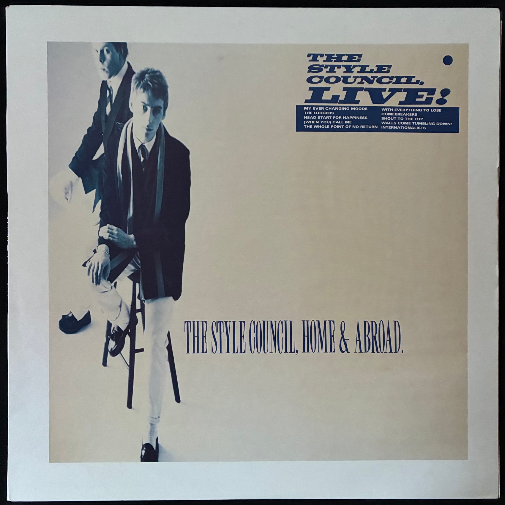 STYLE COUNCIL - THE STYLE COUNCIL LIVE! (USED VINYL 1986 AUS M-/EX+)