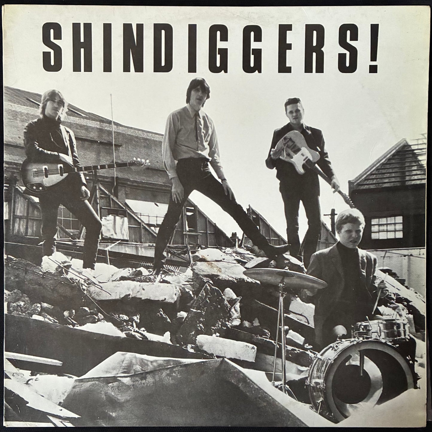 SHINDIGGERS - BEAT IS BACK (MLP) (USED VINYL 1985 AUS EX/EX)