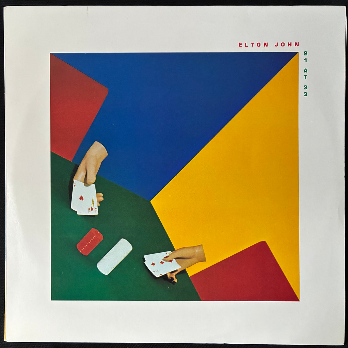 ELTON JOHN - 21 AT 33 (USED VINYL 1980 AUS M-/EX+)