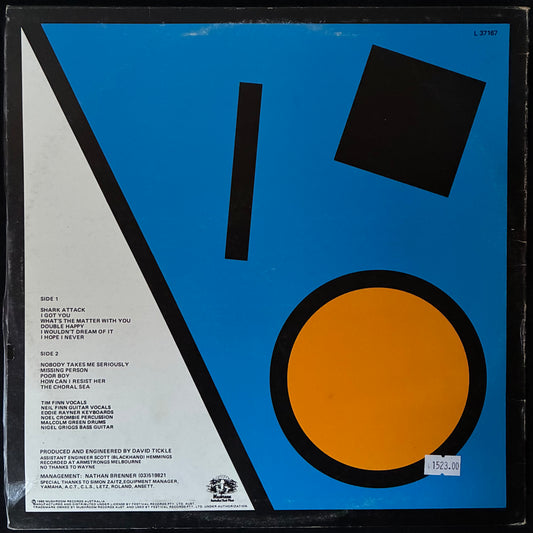 SPLIT ENZ - TRUE COLOURS (USED VINYL 1980 AUS EX+/EX-)