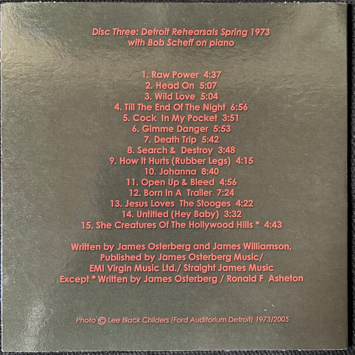 STOOGES - HEAVY LIQUID (6CD BOX SET) (USED CD 2005 UK M-/M-)