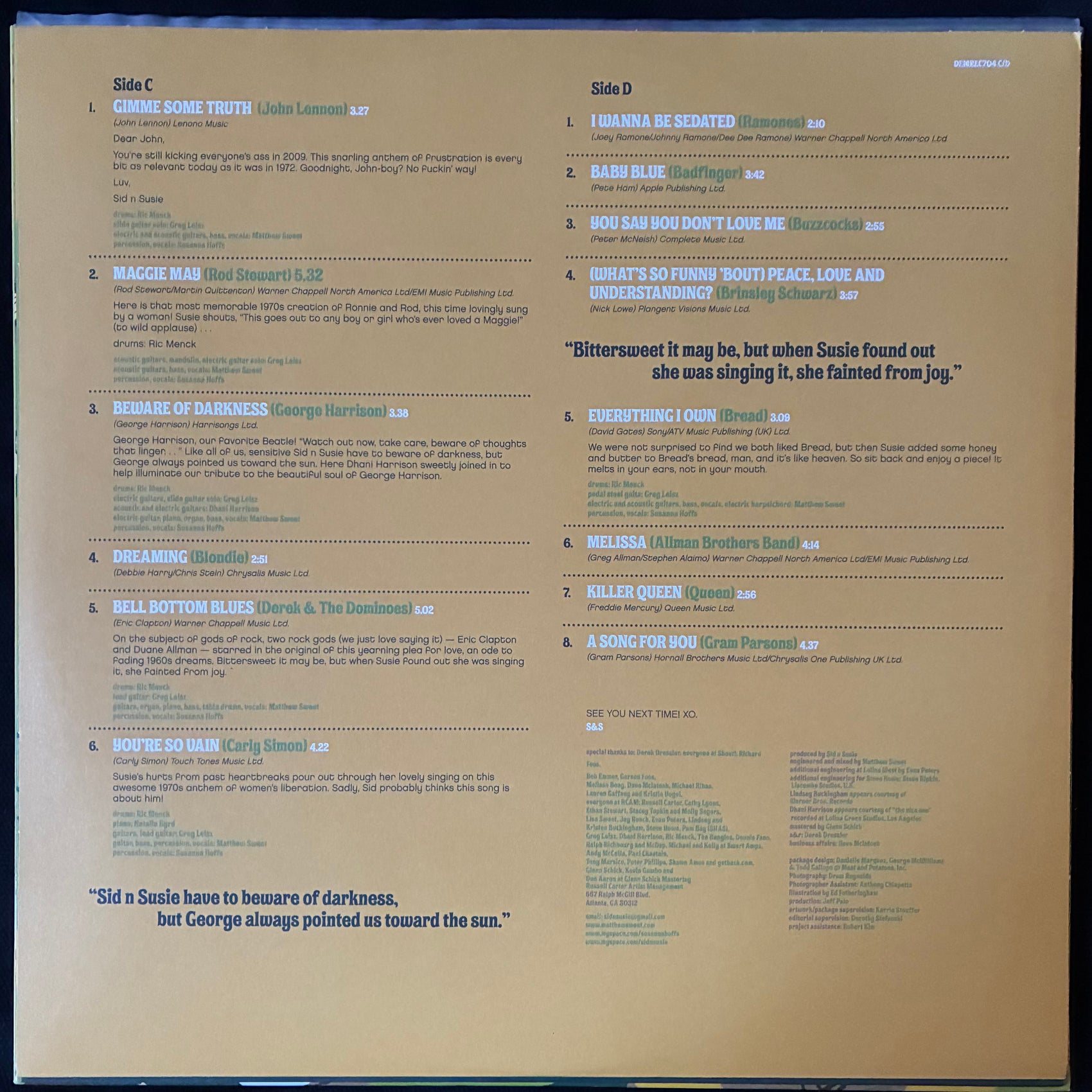 MATTHEW SWEET AND SUSANNA HOFFS - UNDER THE COVERS VOL.2 (2LP) (LIME GREEN COLOURED) (USED VINYL 2020 UK/EU M-/M-)