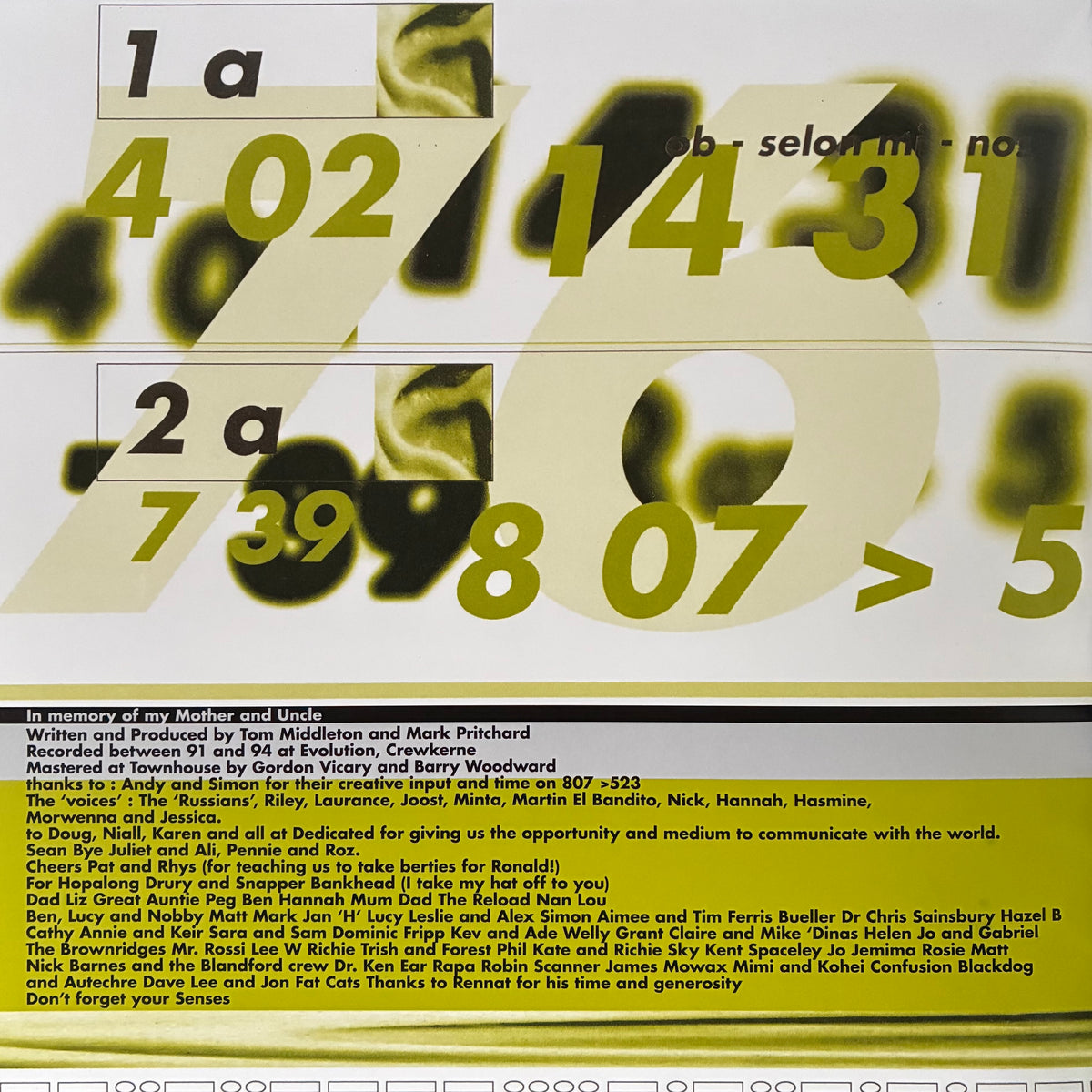 GLOBAL COMMUNICATION - 76:14 (2LP) (180GM) (USED VINYL 2025 EU M-/M-)