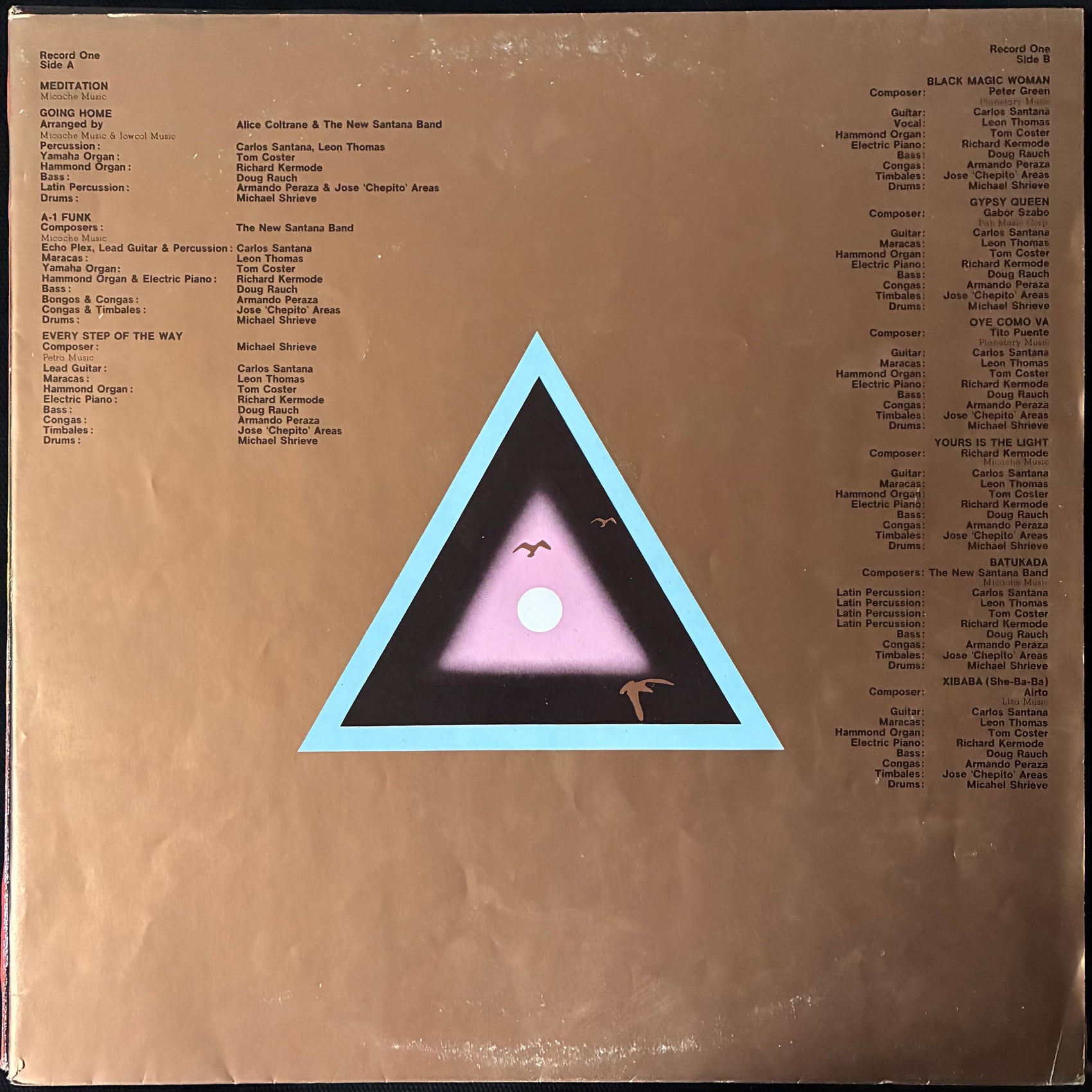 SANTANA - LOTUS (3LP) (USED VINYL 1975 NETHERLANDS EX+/EX)