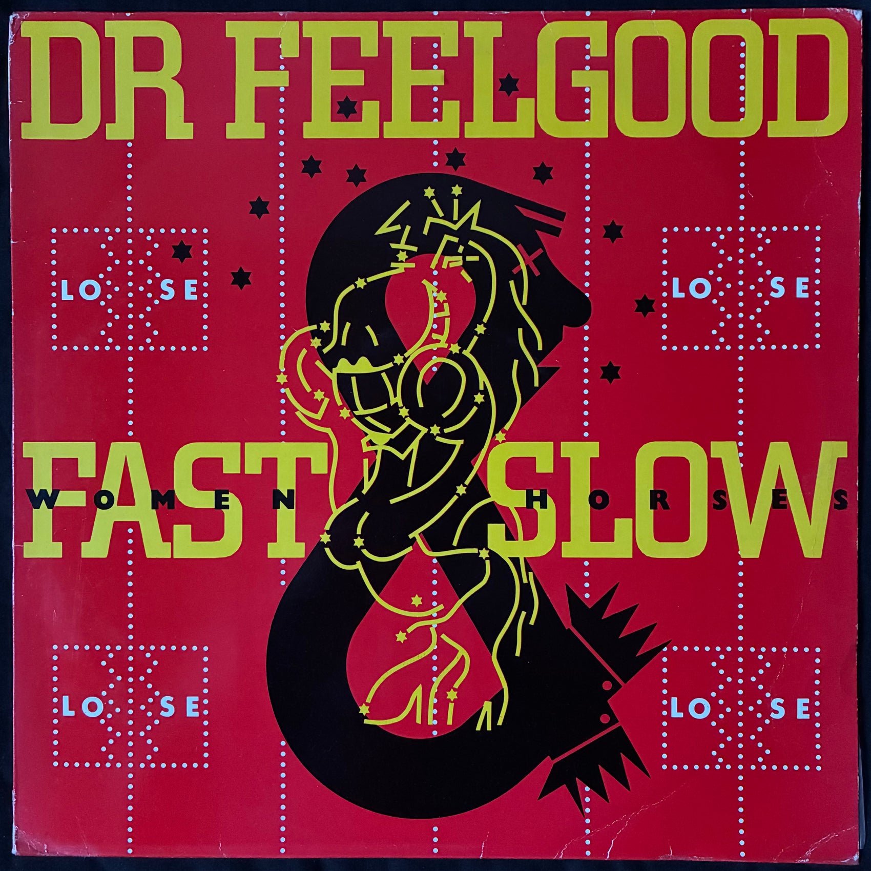 DR FEELGOOD - FAST WOMEN SLOW HORSES (USED VINYL 1982 UK M-/EX)