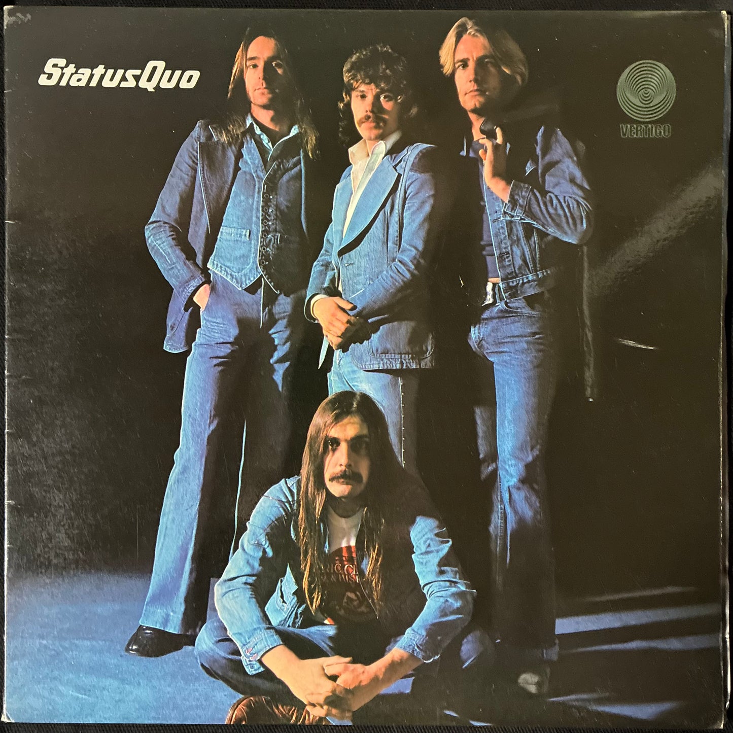STATUS QUO - BLUE FOR YOU (USED VINYL 1976 AUS EX+/EX+)