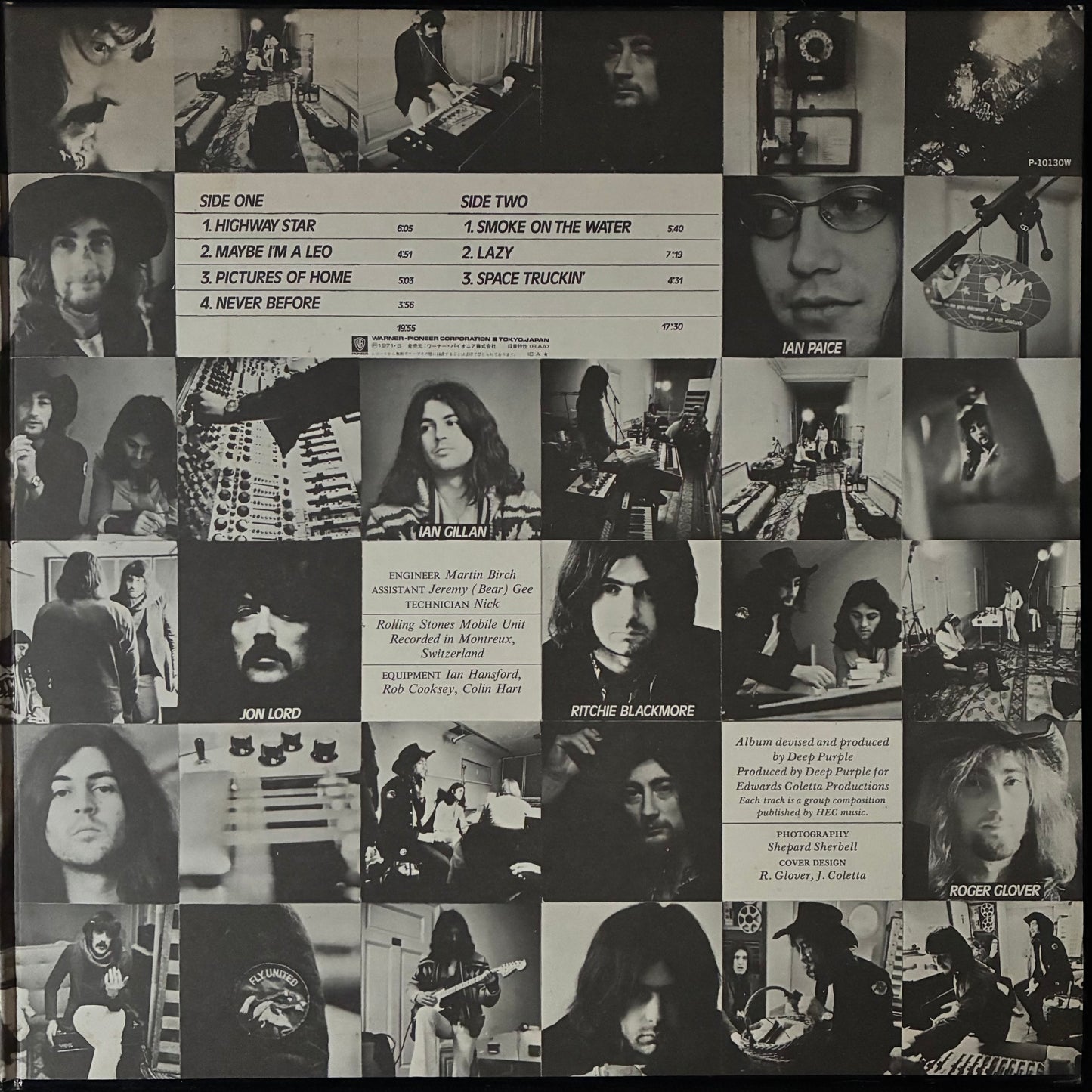 DEEP PURPLE - MACHINE HEAD (USED VINYL 1976 JAPAN EX/EX+)