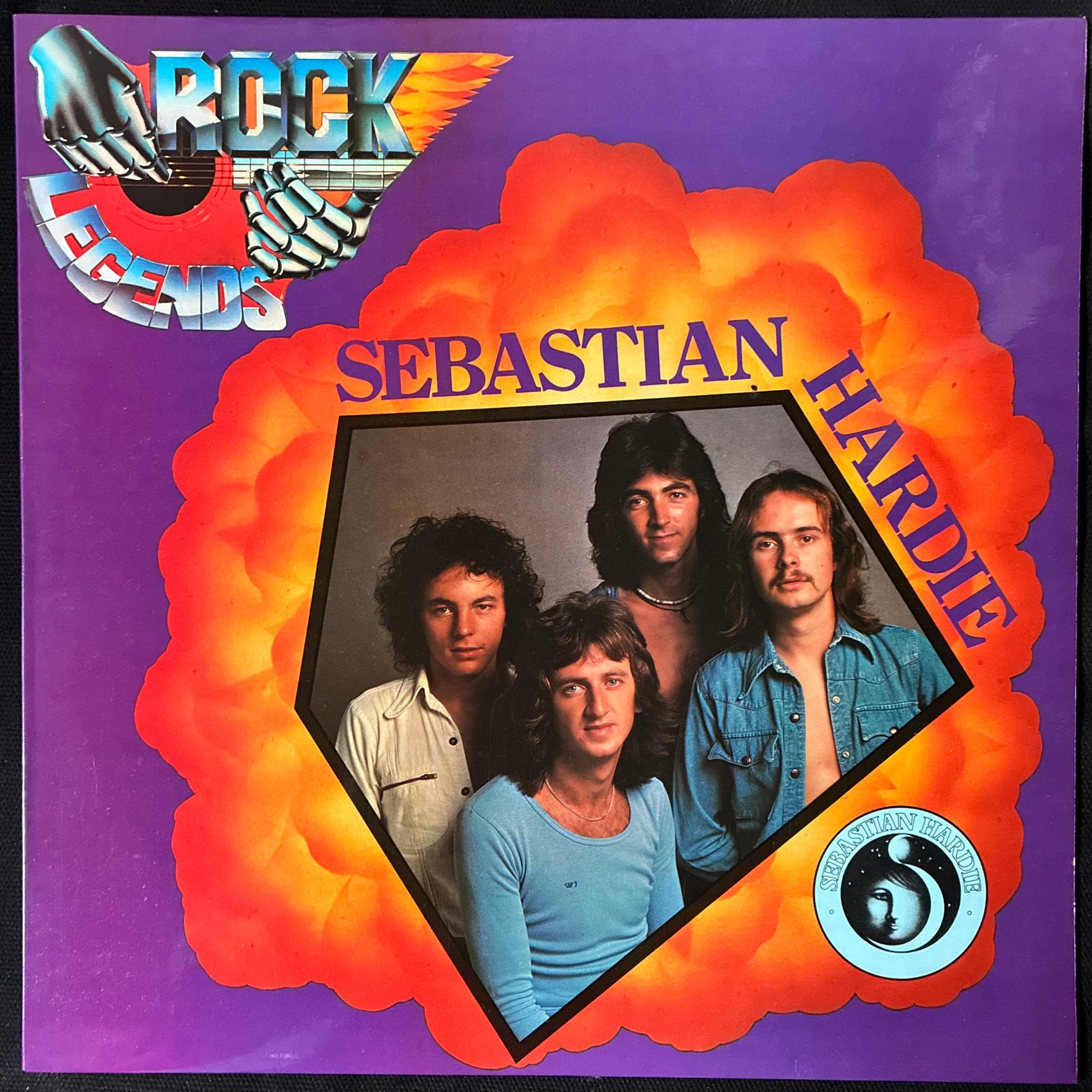 SEBASTIAN HARDIE - ROCK LEGENDS (USED VINYL 1980 AUS M-/M-)
