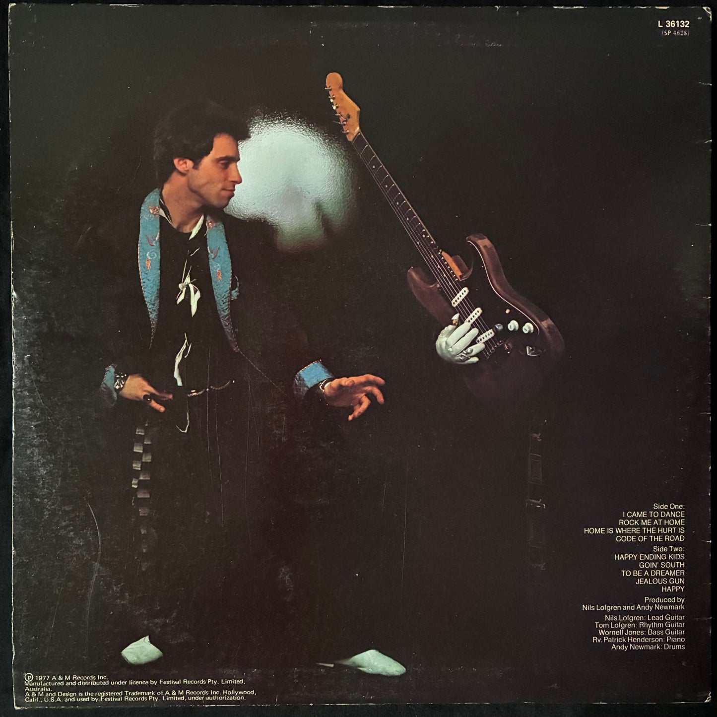 NILS LOFGREN - I CAME TO DANCE (USED VINYL 1977 AUS M-/EX)