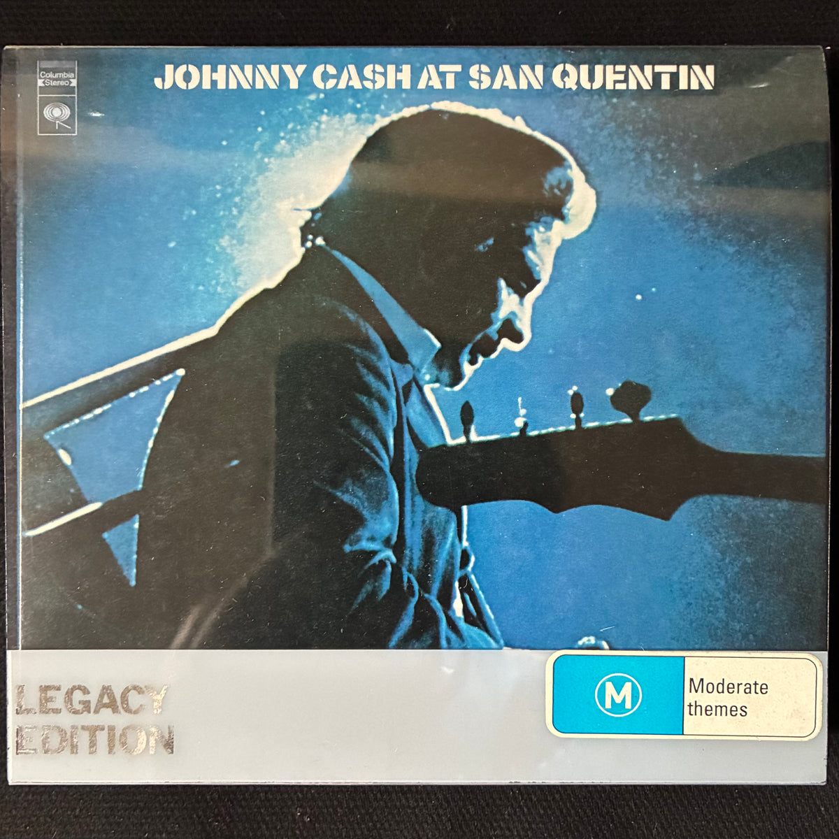 JOHNNY CASH - JOHNNY CASH AT SAN QUENTIN : LEGACY EDITION (2CD+DVD) (USED CD 2006 AUS M-/M-)